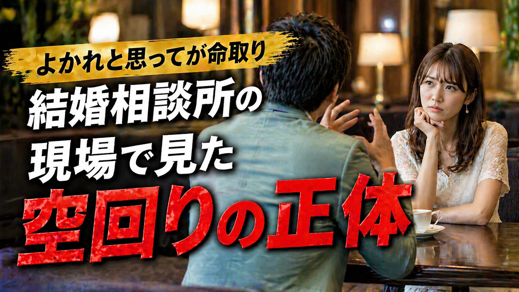 結婚相談所の現場で見た空回りの正体